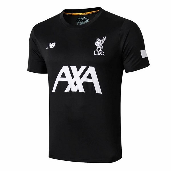 Trainingsshirt Liverpool 2019-20 Schwarz Weiß Fussballtrikots Günstig